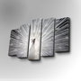 Wallity Cuadro Decorativo en Lienzo de 5 Piezas 5PUC-003